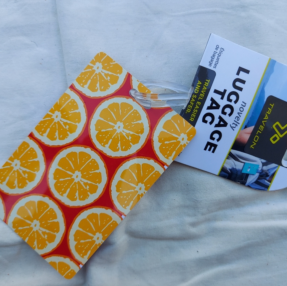 Novelty Travelon Lemon Luggage Tag